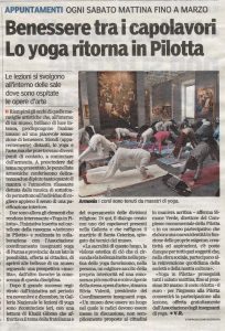 Yoga 20 Gennaio